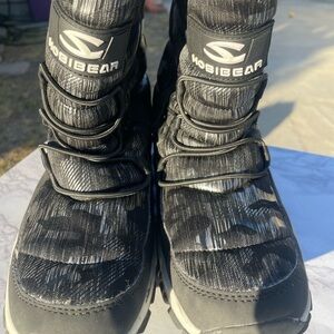 Hobibear Boots Blk/Gray Unisex Snow Boots